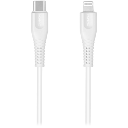 Picture of CANYON CANYON cable MFI-4 Type-C to Lightning 1.2m White