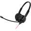 Picture of CANYON CANYON PC headset HS-07 PC Mic 3.5/USB Flat 2.8m Black