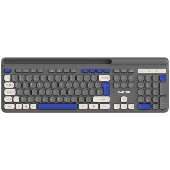 Picture of CANYON CANYON keyboard HKB-W03 EN AAA Wireless Grey