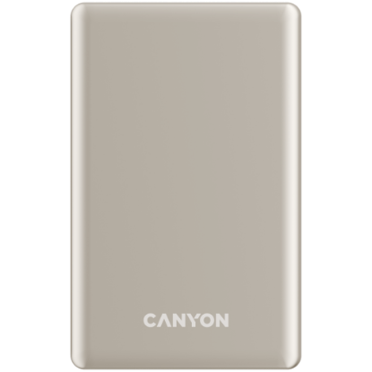 Picture of CANYON CANYON power bank OnPower 510 slim Magnetic 10000 mAh PD20W Beige