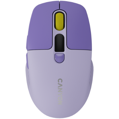 Picture of CANYON CANYON mouse MW-26 LCD Silent Dual Mode Wireless Violet