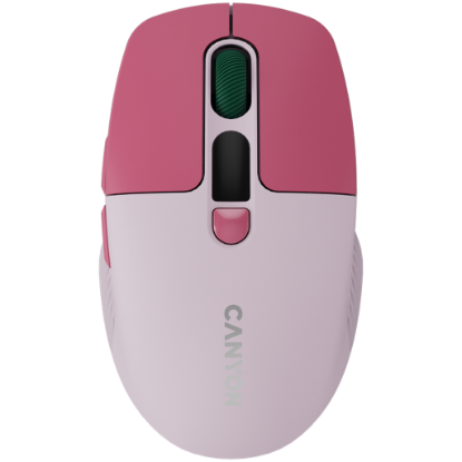 Picture of CANYON CANYON mouse MW-26 LCD Silent Dual Mode Wireless Pink