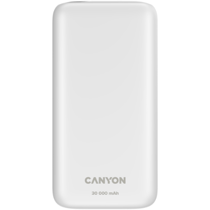 Picture of CANYON CANYON power bank PB-301 LED 30000 mAh PD 20W QC 3.0 White