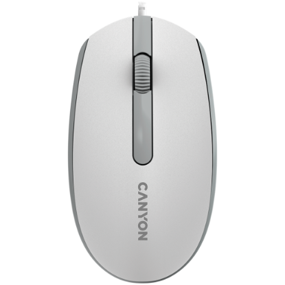 Picture of CANYON CANYON mouse M-10 Wired White Grey