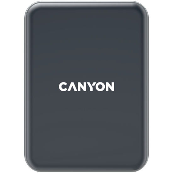 Picture of CANYON CANYON CH-15, Car holder and wireless charger MegaFix, C-15, 15W, Input: USB-C: 5V/2A, 9V/3A; Output: 5W, 7.5W, 10W, 15W;89*65*12mm,0.195kg,black