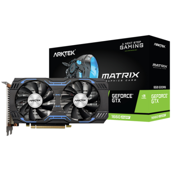 Picture of ARKTEK Geforce GTX 1660 Super DDR6 6GB 192Bit Twin Fans