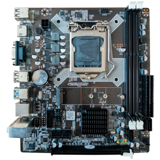 Picture of ARKTEK Arktek Intel H81 Chipset, Socket LGA1150, Dual Channel DDR3, Integrated Intel Graphics,2 x DDR3 Slots, Realtek 10/100/1000 Gigabit LAN, Realtek Audio