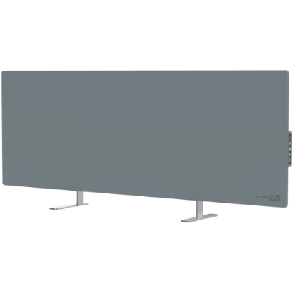 Picture of AENO AENO Premium Eco Smart Heater, 700W, LED display, Tempered glass, Infrared+convection heating type, Plug type: South Africa (M type), Grey, Manufacturer: AENO