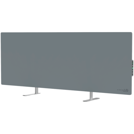Picture of AENO AENO Premium Eco Smart Heater, 700W, LED display, Tempered glass, Infrared+convection heating type, Plug type: South Africa (M type), Grey, Manufacturer: AENO