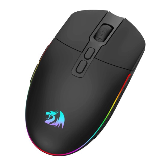 Picture of Redragon M719 Pro INVADER 10000DPI 2.4GHz Wireless Gaming Mouse - Black