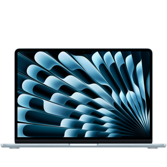 Picture of APPLE 13-inch MacBook Air: Apple M5 chip with 10-core CPU and 10-core GPU, 16GB, 1TB SSD - Sky Blue,Model A3449
