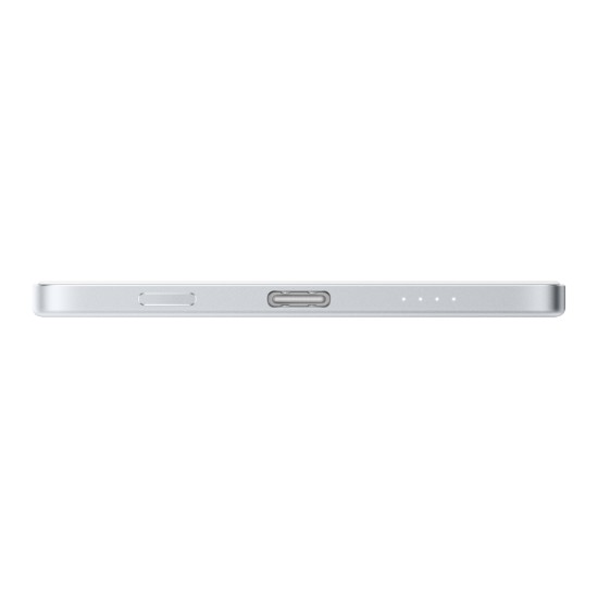 Picture of Xiaomi UltraThin Magnetic Power Bank 5000 15W - Aluminium Silver