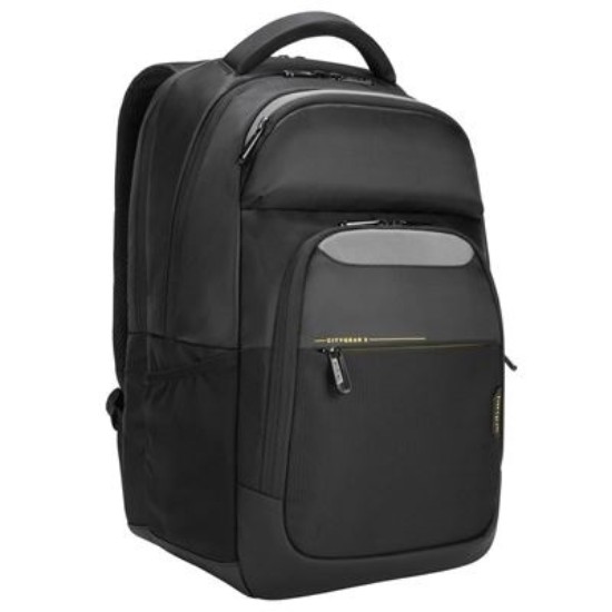 Picture of TARGUS CITYGEAR 14 LAPTOP BACKPACK BLACK DURABLE BACKPACK TO CARRY YOUR TECH; THE PERFECT COMMUTER BACKPACK DOME PROTECTION SYSTEM; SHOCK-ABSORBING LAYERS DISSIPATE ANY IMPACT PRESSURE ON LAPTOP & TABLET INSIDE DEDICATED LAPTOP & TABLET COMPARTMENTS