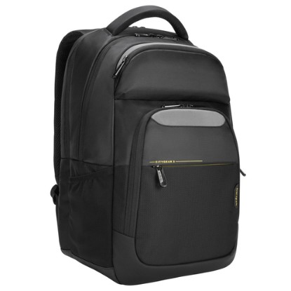 Picture of TARGUS - CITYGEAR 15.6" BACKPACK W RAINCOVER DOME PROTECTION SYSTEM; SHOCK-ABSORBING LAYERS DISSIPATE ANY IMPACT PRESSURE ON LAPTOP & TABLET INSIDE, VENTILATED BACK PANEL PADDING & SHOULDER STRAPS FOR ERGONOMIC CARRYING