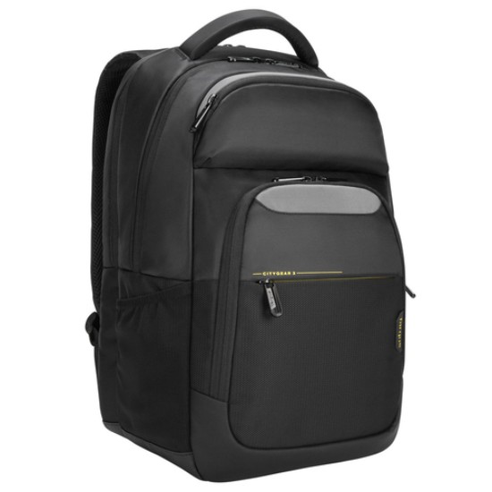 Picture of TARGUS - CITYGEAR 15.6" BACKPACK W RAINCOVER DOME PROTECTION SYSTEM; SHOCK-ABSORBING LAYERS DISSIPATE ANY IMPACT PRESSURE ON LAPTOP & TABLET INSIDE, VENTILATED BACK PANEL PADDING & SHOULDER STRAPS FOR ERGONOMIC CARRYING