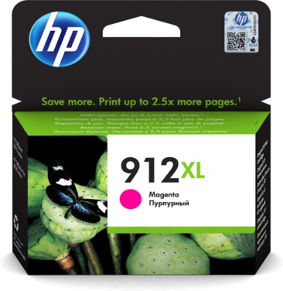Picture of HP 912XL HIGH YIELD MAGENTA ORIGINAL INK CARTRIDGE