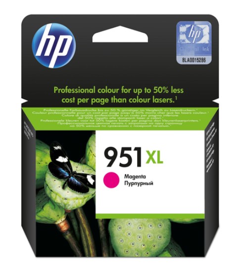 Picture of HP 951XL MAGENTA OFFICEJET INK CARTRIDGE