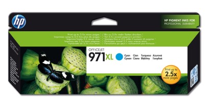 Picture of HP 971XL CYAN OFFICEJET INK CARTRIDGE