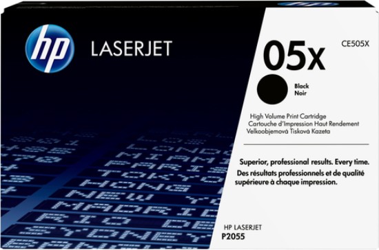 Picture of HP 05X HIGH YIELD BLACK ORIGINAL LASERJET TONER CARTRIDGE