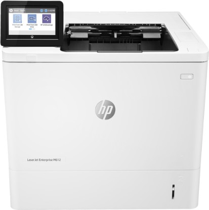 Picture of HP LASERJET ENTERPRISE M612DN BLACK (A4, NORMAL) UP TO 71 PPM; BLACK (A4, DUPLEX): UP TO 58 PPM PRINT ONLY. UP TO 300,000 PAGES (A4); RECOMMENDED MONTHLY PAGE VOLUME: 5,000 TO 30,000  6.86 CM LCD WITH KEYPAD. STANDARD 100-SHEET TRAY 1 AND 550-SHEET TRAY 2. AUTOMATIC DUPLEX. HP PCL 6, HP PCL 5 (HP PCL 5 DRIVER AVAILABLE FROM THE WEB ONLY), HP POSTSCRIPT LEVEL 3 EMULATION, NATIVE PDF PRINTING (V 1.7