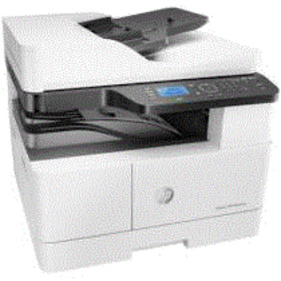 Picture of HP LASERJET MFP M443NDA BLACK (A4, NORMAL): UP TO 25 PPM ; BLACK (A3, NORMAL): UP TO 12 PPM,MONTHLY DUTY CYCLE: UP TO 50,000 PAGES PER MONTH (A4); RECOMMENDED MONTHLY PAGE VOLUME: 2,000 TO 5,000.350 SHEETS