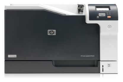 Picture of HP COLOR LASERJET CP5225DN - 5-15 USERS, PRINT UP TO 20 PPM BLACK & UP TO 20 PPM COLOR, A3, SLOT, 144-PIN, DDR2 DIMM , BLACK AND COLOUR PRINTING UP TO 600 X 600 DPI, HP IMAGERET 3600, HP PCL 6, HP PCL 5C, HP POSTSCRIPT LEVEL 3 EMULATION, 100 SHEETS TRAY 1, 250 SHEET TRAY 2, BUILT-IN FAST ETHERNET 10/100 BASE-T NETWORKING, BUILT-IN AUTOMATIC TWO-SIDED PRINTING, SUPPLIES: BLACK -  CE740A , CYAN - CE