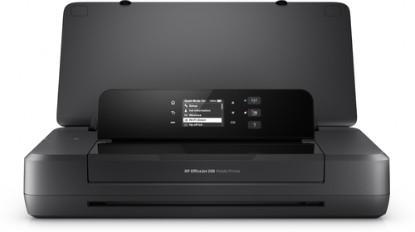 Picture of HP OFFICEJET MOBILE 202 - PRINT ON AC UP TO 10 PPM; ON BATTERY UP TO 9 PPM BLACK & ON AC  UP TO 19 PPM; ON BATTERY UP TO 17 PPM COLOUR,  1 USB 2.0 + WI-FI,  9 FRONT-PANEL BUTTONS; 2 LEDS (WI-FI ON/OFF, WI-FI DIRECT ON/OFF) , RMPV 100 TO 300, INPUT CAPASITY UP TO 50 PAGES, 128 MB DDR3 MEMORY, HP DROPBOX, HP GOOGLE DRIVE, MICROSOFT DOTNET, SUPPLIES HP 651 BLACK C2P10AE & HP 651 TRI-COLOR C2P11AE