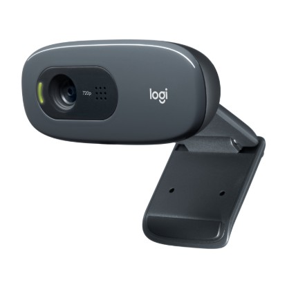 Picture of LOGITECH C270 HD 720P VIDEO WITH AUTO LIGHT CORRECTION AND NOISE-REDUCING MIC. UNIVERSAL CLIP FITS MONITORS AND LAPTOPS.