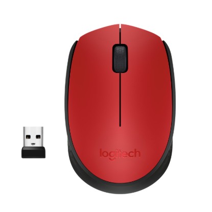 Picture of LOGITECH M171 WIRELESS MOUSE - RED