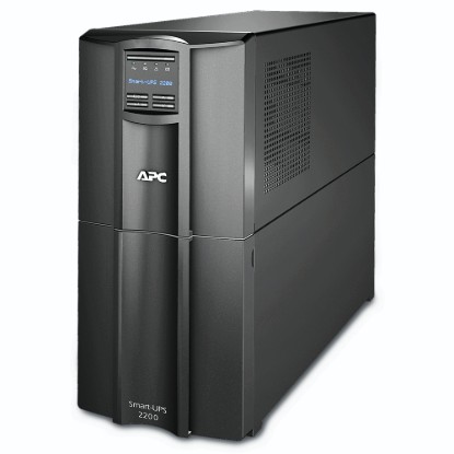 Picture of APC SMART-UPS, LINE INTERACTIVE, 2200VA, TOWER, 230V, 8X IEC C13+2X IEC C19 OUTLETS, SMARTCONNECT PORT+SMARTSLOT, AVR, LCD