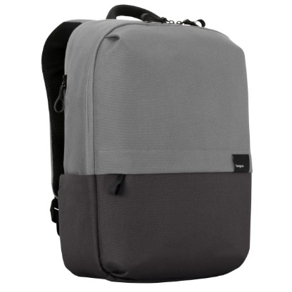Picture of TARGUS 15.6" SAGANO COMMUTER BACKPACK GREY TWO-TONE, MINIMALISTIC DESIGN, HIDDEN POCKET WITH RAIN COVER,ADJUSTABLE COMFORT SHOULDER STRAPS, PADDED BACK WITH BREATHABLE MESH FABRIC