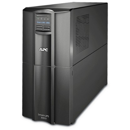 Picture of APC SMART LINE INTERACTIVE 3000VA/ 3KVA 2700W UPS TOWER RACK MOUNT INCLUDED: NO RACK TYPE: N/A NETWORK CARD:NO BATTERY:YES BATTERY TYPE: VRLA WARRANTY: 3 YEARS REPAIR OR REPLACE (EXCLUDING BATTERY) AND 2 YEARS FOR BATTERY