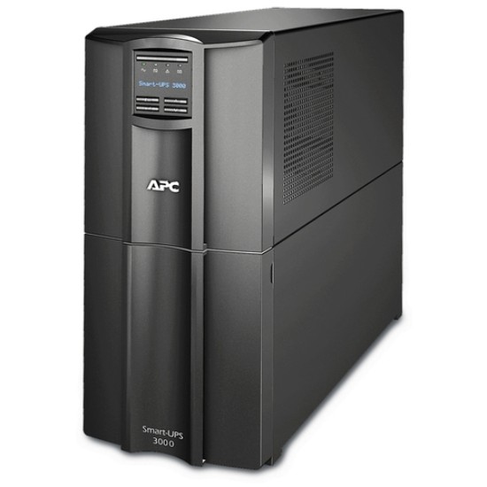 Picture of APC SMART LINE INTERACTIVE 3000VA/ 3KVA 2700W UPS TOWER RACK MOUNT INCLUDED: NO RACK TYPE: N/A NETWORK CARD:NO BATTERY:YES BATTERY TYPE: VRLA WARRANTY: 3 YEARS REPAIR OR REPLACE (EXCLUDING BATTERY) AND 2 YEARS FOR BATTERY