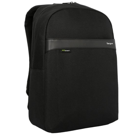 Picture of TARGUS 15.6IN GEOLITE ECOSMART ESSENTIAL BACKPACK SLEEK SILHOUETTE; DURABLE, WATER-RESISTANT FABRIC; RECYCLED MATERIALS