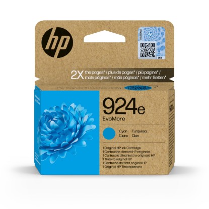 Picture of HP 925E EVOMORE CYAN ORIGINAL INK CARTRIDGE