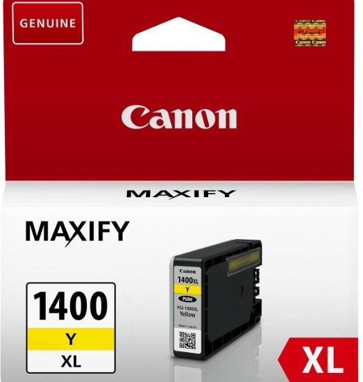 Picture of CANON-INK-PGI-1400XL Y-MB2040/ MB2140/ MB2340/ MB2740- YIELD 900