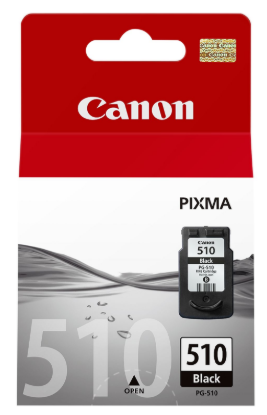 Picture of CANON-INK-PG-510 BK- IP2700/ MP230/ MP240/ MP250/ MP270/ MP280/ MP230/ MX320/ MX330/ MX340/ MX350 / MX360 / MX410 / MX420- YIELD 220