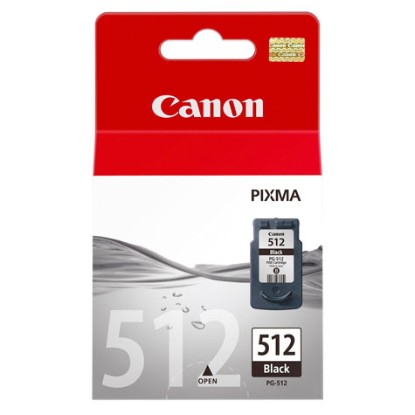 Picture of CANON INK CARTRIDGE PG-512 BK BLACK IP2700, MP240, MP250, MP270, MP280, MX320, MX330, MX340, MX350 , MX360 , MX410 , MX420