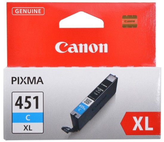 Picture of CANON-INK-CLI-451 XL C-IP7240/ MG5440/ MG5540/MG5640/ MG6340/MG7140/MG7540/ MX924/ IX6840/ IP8740- YIELD 695