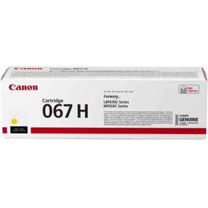 Picture of CANON-TONER-CRG 067H Y-MF65X SERIES - YIELD 2350