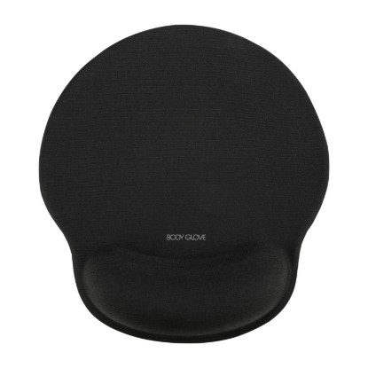 Picture of BODY GLOVE ERGONOMIC MOUSE PAD WITH A GEL-FILLED CUSHION WHICH CONFORMS TO SHAPE OF YOUR WRIST OFFERING MAXIMUM COMFORT AND SUPPORT WHILE YOU WORK. FEATURES: ERGONOMIC WRIST REST. MINIMIZED HAND PRESSURE. ANTI-SKID RUBBER BASE. PERFECT FOR HOME AND OFFICE USE. EASILY FITS INTO YOUR LAPTOP. WARRANTY: 1 YEAR