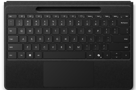 Picture of MICROSOFT SURFACE PRO FLEX TYPE COVER - BLACK - NO PEN INCLUDED