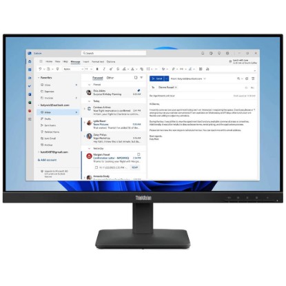 Picture of LENOVO THINKVISION S24-4E 23.8INCH TILT STAND WINDOWS 11 3 YEAR CCI HIGHEST POSITION | 539.8 X 180.0 X 402.9 MM (21.25 X 7.08 X 15.86 INCHES)