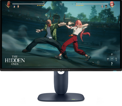 Picture of DELL ALIENWARE 27 280HZ QD-OLED GAMING MONITOR - RESOLUTIN/REFRESH RATE: 2560 X 1440, 280HZ, STAND ADJUSTMENTS: SWIVEL, HEIGHT, TILT, PIVOT, CONNECTIVITY: 2 HDMI PORTS,  DISPLAYPORT 1.4,  USB 5GBPS, USB-C, VESA MOUNT COMPATIBLE, 3 YEAR ADVAMCE EXCHANGE.