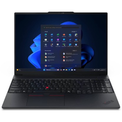 Picture of LENOVO THINKPAD E16 GEN 3, INTEL CORE 5 210H, 8C (4P + 4E) / 12T, P-CORE 2.2 / 4.8GHZ, E-CORE 1.6 / 3.6GHZ, 12MB, 1X 16GB SO-DIMM DDR5-5600, UP TO 64GB DDR5-5600, 512GB SSD M.2 2242 PCIE 4.0X4 NVME OPAL 2.0, HIGH DEFINITION (HD) AUDIO, SENARY SN6147 CODEC, FHD 1080P + IR HYBRID WITH PRIVACY SHUTTER, 16" WUXGA (1920X1200) IPS 300NITS ANTI-GLARE, 45% NTSC, 60HZ, BACKLIT, ENGLISH (EU), WINDOWS 11 PRO