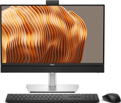 Picture of DELL PRO 24 ALL-IN-ONE PLUS QB24250 U5 245 INTEL CORE ULTRA 5 245 (13 TOPS NPU, 14 CORES, UP TO 5.1GHZ) 16GB: 1 X 16 GB, DDR5, UP TO 5600 MT/S, NON-ECC 512 GB SSD, TLC INTEGRATED GRAPHICS ADJUSTABLE STAND INTEL® WI-FI 6E AX211, 2X2, 802.11AX, BLUETOOTH WIRELESS CARD HEIGHT 23.8", NON-TOUCH, FHD, 100HZ DELL PRO KEYBOARD AND MOUSE - KM5221W - US INTERNATIONAL (QWERTY) - BLACK 160W PSU  WINDOWS 11 PR