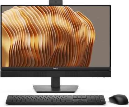 Picture of DELL PRO 24 ALL-IN-ONE QC24251 INTEL CORE ULTRA 5 235T (13 TOPS NPU, 14 CORES, UP TO 5.0GHZ) 16GB: 1 X 16GB, DDR5, UP TO 5600 MT/S, NON-ECC 512 GB SSD INTEGRATED GRAPHICS HEIGHT ADJUSTABLE STAND INTEL WI-FI 6E AX211, 2X2, 802.11AX, BLUETOOTH WIRELESS CARD 23.8", NON-TOUCH, FHD, 100HZ DELL PRO KEYBOARD AND MOUSE - KM5221W - US INTERNATIONAL (QWERTY) - BLACK 130W PSU WINDOWS 11 PRO 3YR PROSUPPORT WA