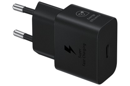 Picture of SAMSUNG USB-C TRAVEL ADAPTER , SUPER FAST CHARGING MAX. 25W, PD 3.0 PPS MAX. 25W, ZERO STANDBY POWER CONSUMPTION( <5MW)