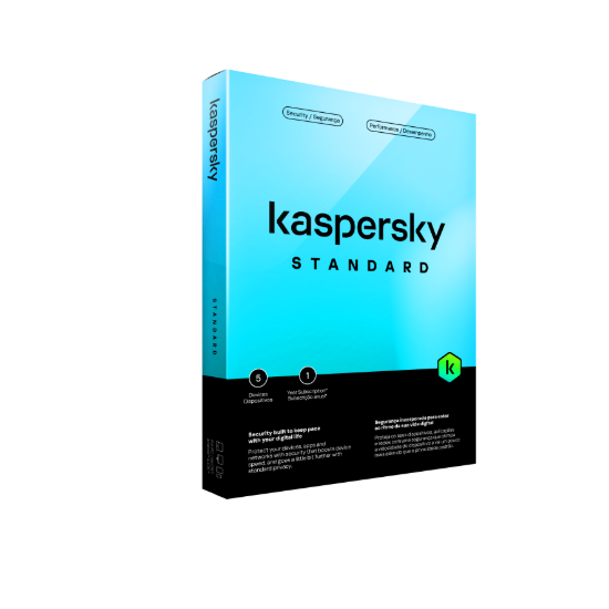 Picture of KASPERSKY_STANDARD_5DEV_1Y_PAP_DVD_NOCD_SAFR