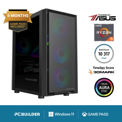 Picture of PCBuilder Ryzen 5 5600XT PATHFINDER Windows 11 Gaming PC